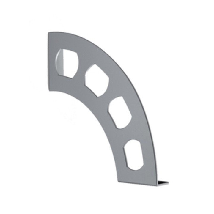REGGIMENSOLA BOOMERANG 180X190 MM ARGENTO CF 2 PZ