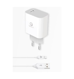 CARICATORE RAPIDO 18W C/CAVO TYPE-C 1M