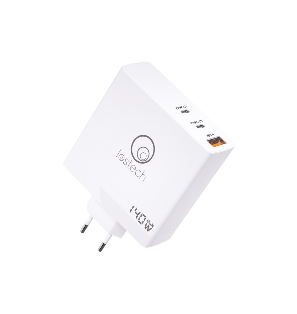 CARICATORE 140W ULTRARAPIDO 2 USB C/1 USB A