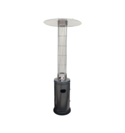 STUFA AEREA CILINDRICA TEPORUS 10,5KW ANTRACITE