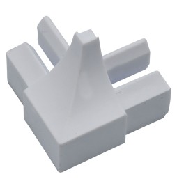 RACCORDO ESTERNO PROFILO SGUSCIO h. 8 mm