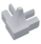 RACCORDO ESTERNO PROFILO SGUSCIO h. 8 mm
