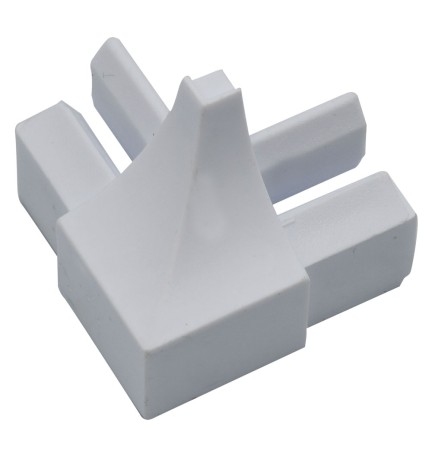 RACCORDO ESTERNO PROFILO SGUSCIO h. 10 mm