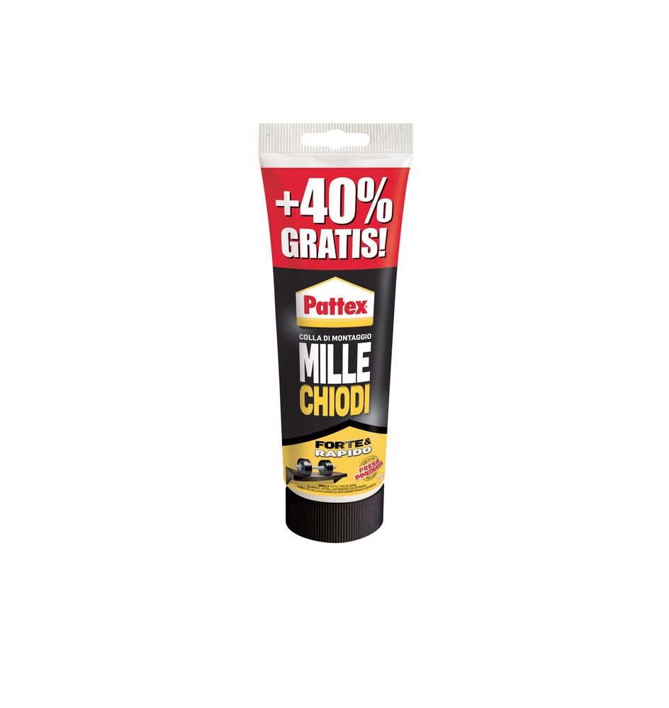 PATTEX MILLECHIODI FORTERAPIDO 250 G+100 G OMAGGIO