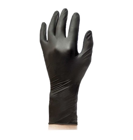 GUANTI NITRILE MONOUSO MANICHETTA LUNGA 'EXTRA LONG' L
