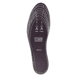 SOLETTA PER SCARPE 'CARBONE' Taglia 35-46