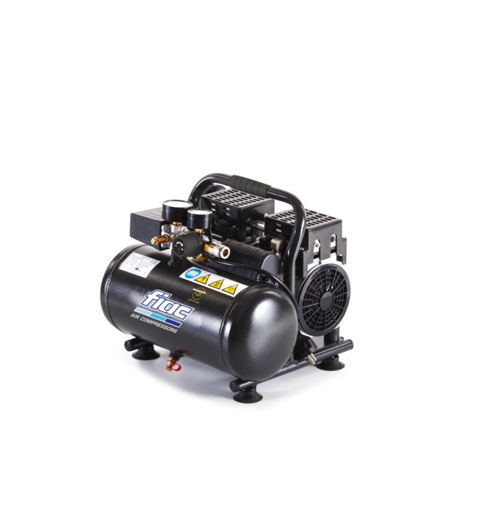 COMPRESSORE FIAC SUPER-SILENT 6-1 6L HP 1