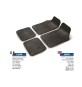 SET TAPPETO AUTO IN GOMMA POLAR 4 PEZZI