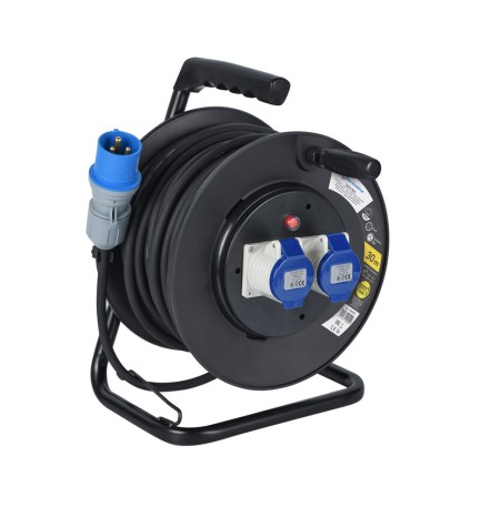 AVVOLGICAVO 30 M 2 PRESE CE220V CAVO 3X1,5