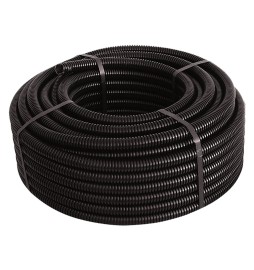 TUBO CORRUGATO PIEGHEVOLE SENZA TIRAFILO ø 16 - mt. 50