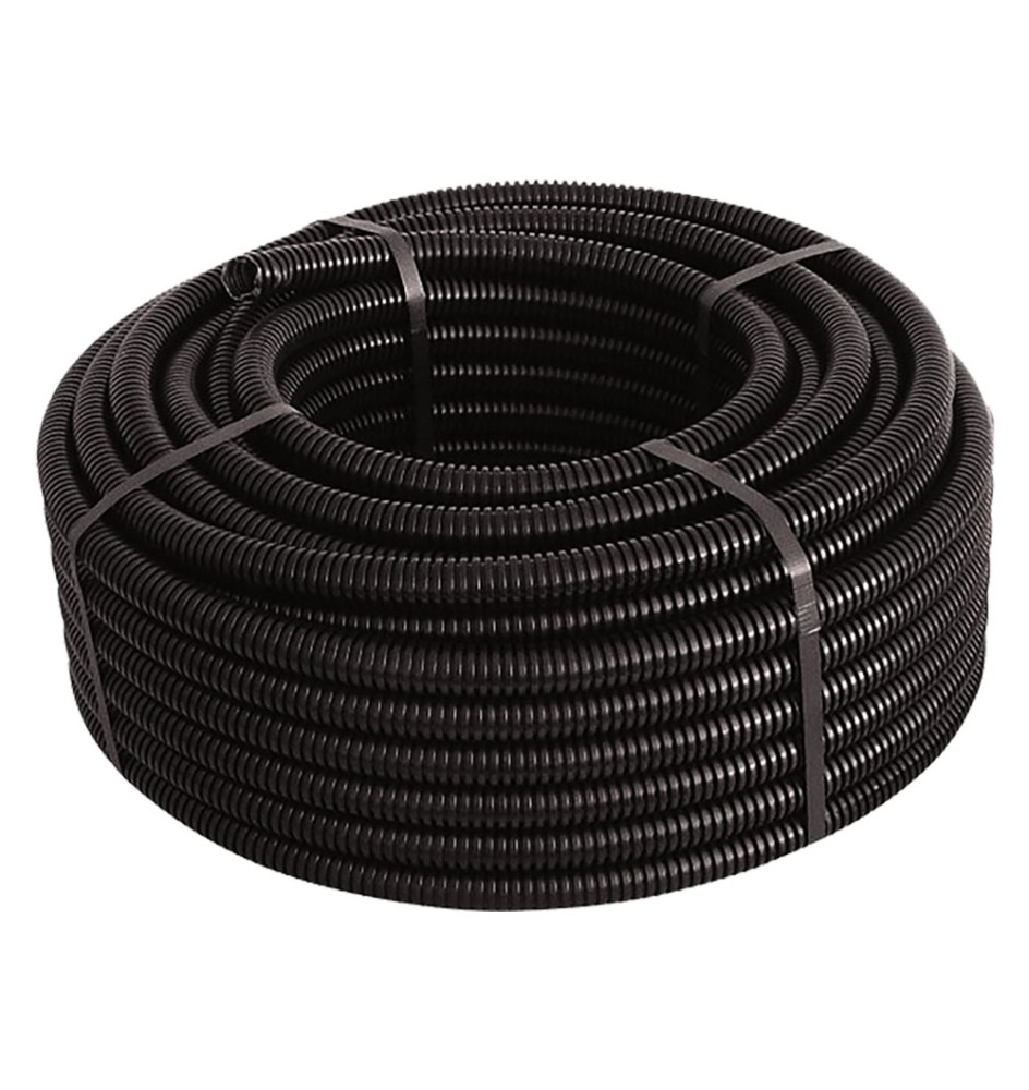 TUBO CORRUGATO PIEGHEVOLE SENZA TIRAFILO ø 16 - mt. 50