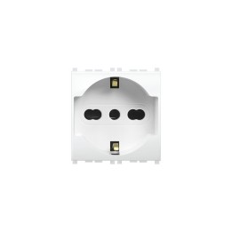 MIVIDA MV6050 PRESA SCHUKO BIPASSO 2P+T