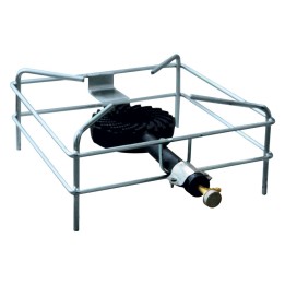 FORNELLONE A GAS 'FOX' cm 40 x 40 - bruciatore 8,5 kw
