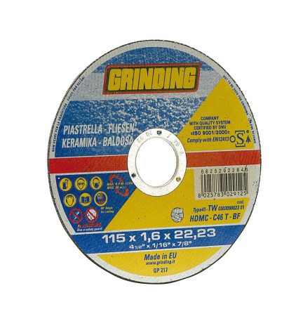 GRINDING DISCO P/CERAMICA PIANO 230X1,9 HDMC