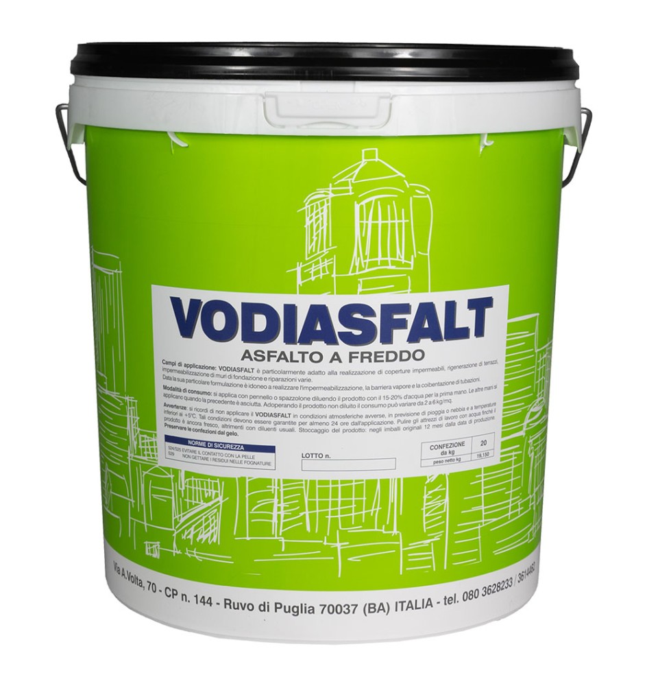 ASFALTO A FREDDO 'VODIASFALT' kg. 1