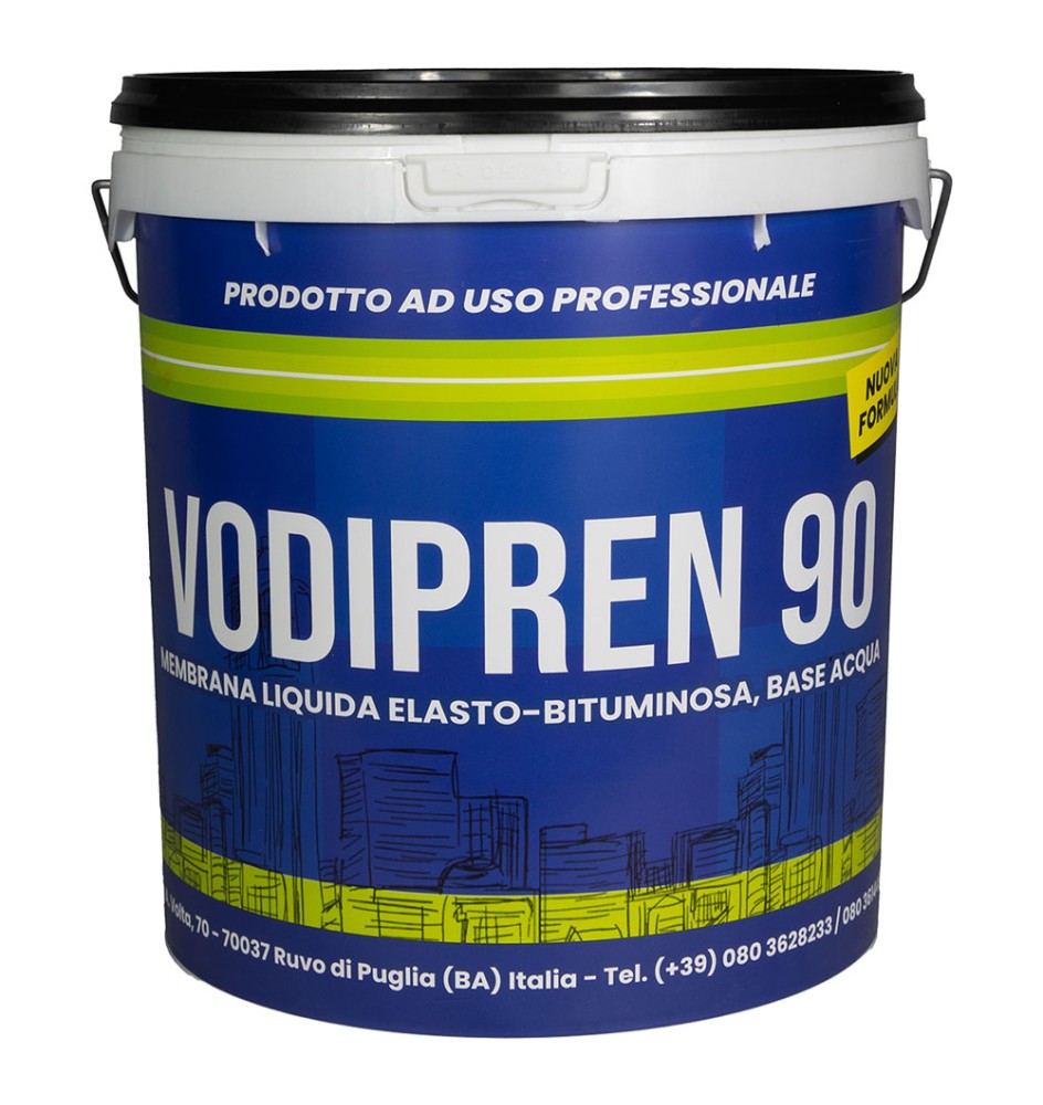 GUAINA BITUMINOSA LIQUIDA 'VODIPREN 90' kg. 1 - nera