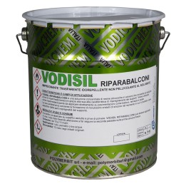 RESINA SILICONICA 'VODISIL RIPARABALCONI' lt. 1 - trasparente