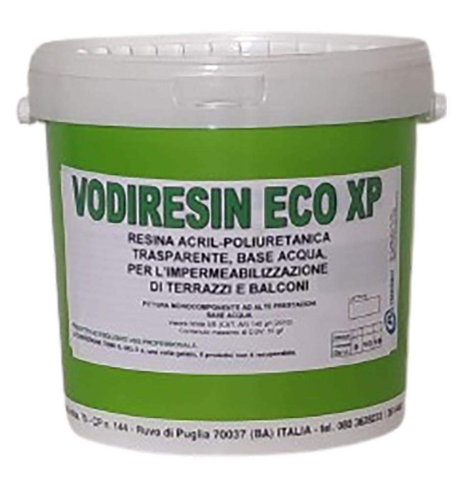 RESINA ACRILPOLIURETANICA FILMANTE 'VODIRESIN ECO' lt. 1 - trasparente