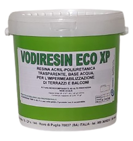 RESINA ACRILPOLIURETANICA FILMANTE 'VODIRESIN ECO' lt. 1 - trasparente