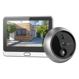 SPIONCINO DIGITALE PER PORTE 'DP2 2K' EZVIZ risoluzione 2K 3MP - / colore argento