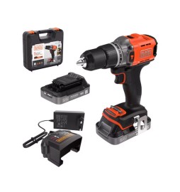 B+D TRAPANO C/PERCUSSIONE BCD383D2XK-QW 18V