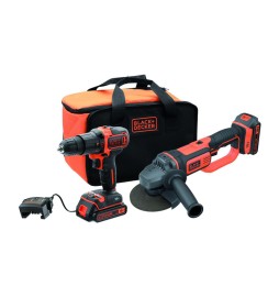 B+D KIT TRAPANO AVV + SMERIGLIATRICE BCK24D2S-QW 18V