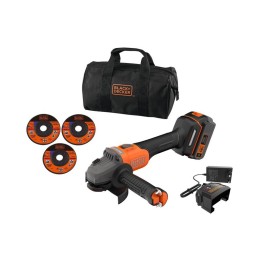 B+D SMERIGLIATRICE BCG6L8F1S-QW 18V+DISCHI BRUSHLESS
