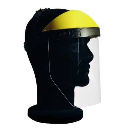 SCHERMO PROTETTIVO VISIERA IN POLICARBONATO senza frontalino