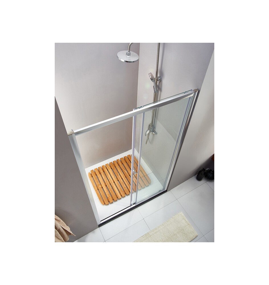 C PARETE FISSA DOCCIA TRASP SP 6MM 90X190 IGUAZU