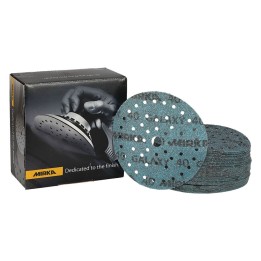 DISCO ABRASIVO CIRCOLARE MULTIFORO 'GALAXY MULTIFIT GRIP' Ø 125 mm - grana 80