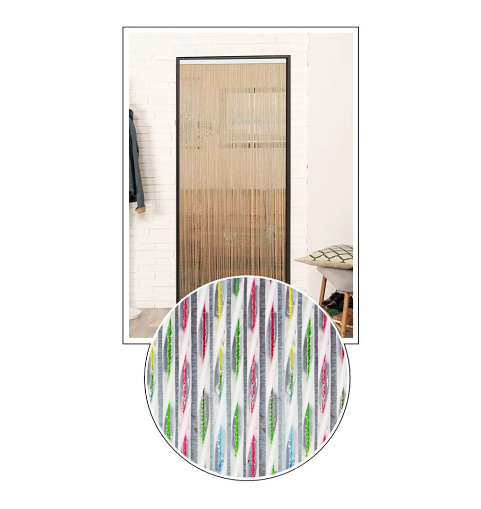 TENDA A CORDONCINO 'MIRA' cm. 140 x 240 - multicolor