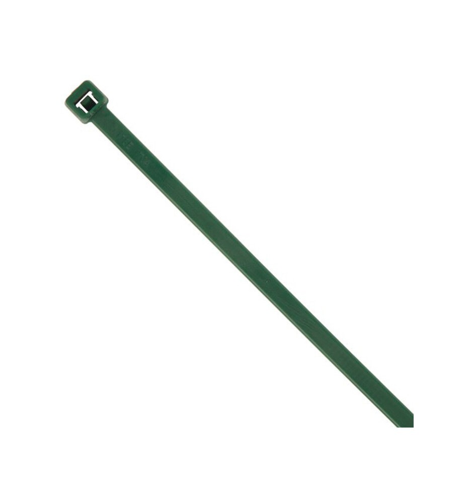 C FASCETTA NYLON PA66 3,6X200MM VERDE 100 PZ