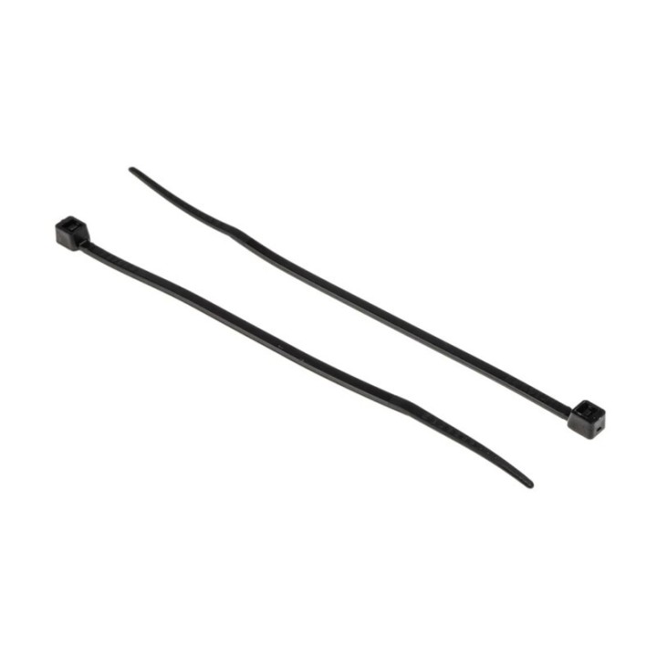 C FASCETTA NYLON PA66 RIAPRIB 7,6X200MM NERO 100 PZ