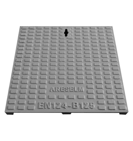 CHIUSINO IN GHISA B125 30 x 30 - Kg 5,1