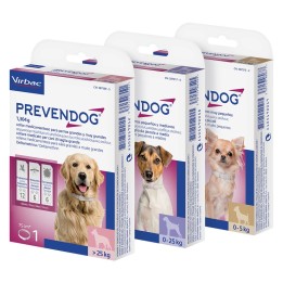 COLLARE ANTIPARASSITARIO PER CANI 'PREVENDOG'  25 kg - cm. 75 (scatola 2 pezzi)