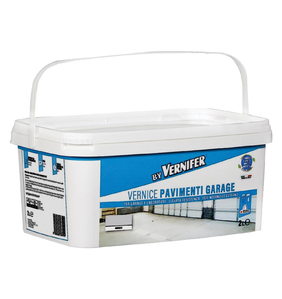 VERNICE BASE ACQUA PAVIMENTI GARAGE 'VERNIFER' Lt. 2 - traparente (4814)
