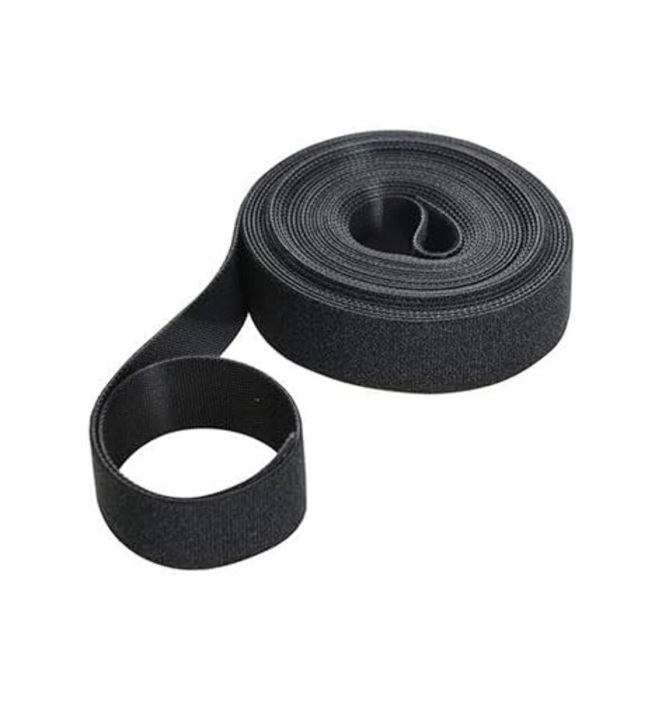 C NASTRO VELCRO STRAPPO CM 1X6.5M NERO