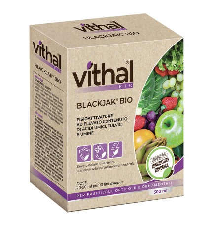 CONCIME ORGANICO FISIOATTIVATORE 'BLACKJAK BIO' ml 500