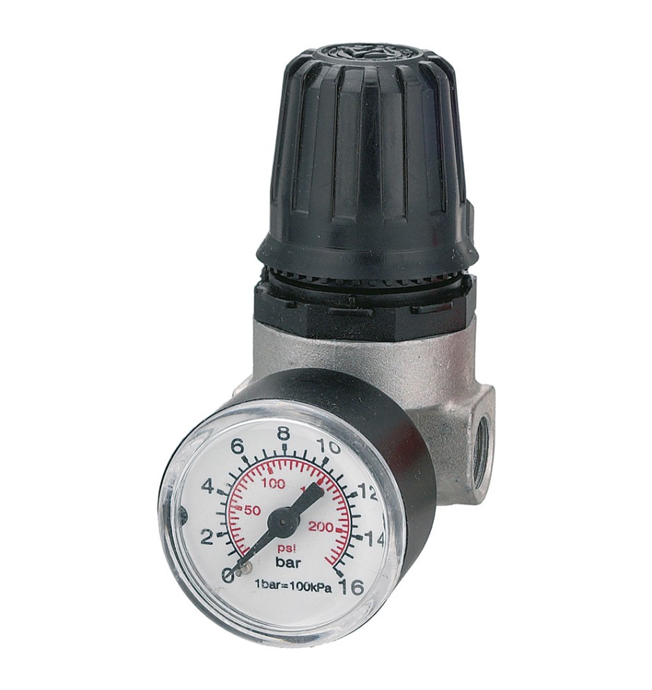 REGOLATORE DI PRESSIONE PER COMPRESSORE '31/A4' 2 vie - att. 1/4 F