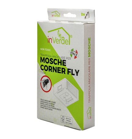 ATTIRAMOSCHE A FOGLI TRIANGOLARI confezione 2 pezzi