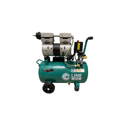 C COMPRESSORE OILLESS 24L 1HP 8 BAR SILENTAIRC-24