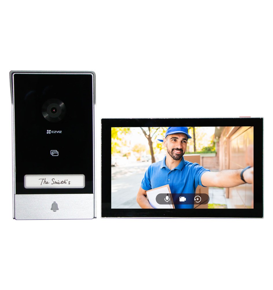 VIDEOCITOFONO SMART CONNESSO 'HP7' EZVIZ risoluzione 2K - visione fino a 6 metri