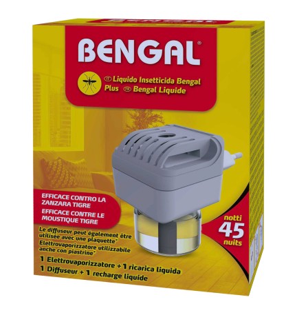 ANTIZANZARE ELETTRICO AD EMANAZIONE con 1 ricarica liquida 25 ml