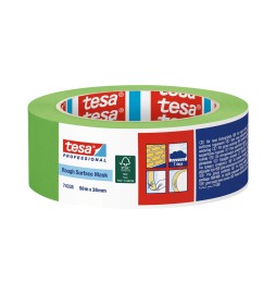 NASTRO MASCHERATURA SUPERFICI RUVIDE VERD 25MMX50M