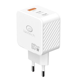 CARICABATTERIA DA MURO TRE USCITE CARICA ULTRA RAPIDA 65 W