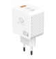 CARICABATTERIA DA MURO TRE USCITE CARICA ULTRA RAPIDA 65 W