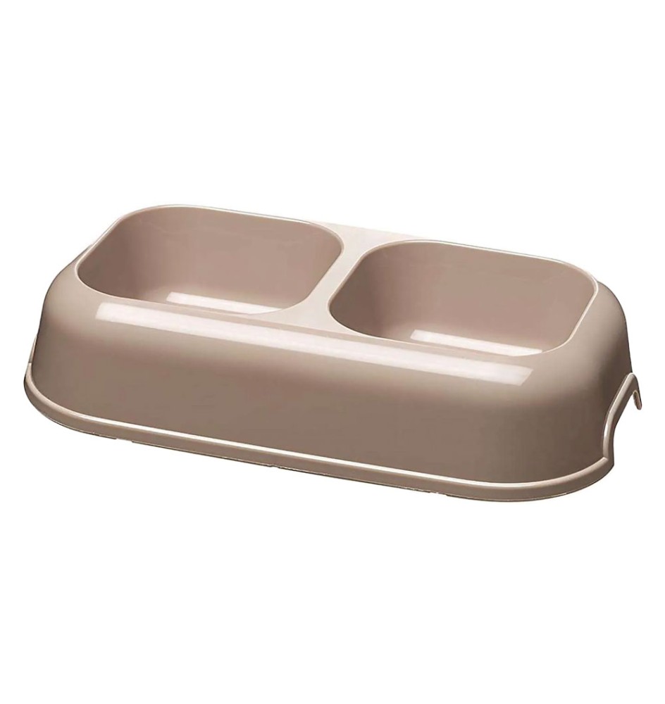 CIOTOLA PER CANE DOPPIA 'PARTY' Lt. 0,7 - cm. 26,5 x 15 x h. 5,6