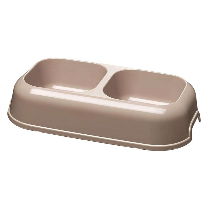 CIOTOLA PER CANE DOPPIA 'PARTY' Lt. 0,7 - cm. 26,5 x 15 x h. 5,6
