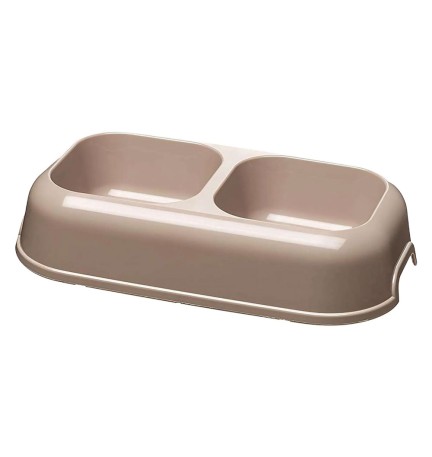 CIOTOLA PER CANE DOPPIA 'PARTY' Lt. 1,2 - cm. 31,5 x 18 x h. 6,6