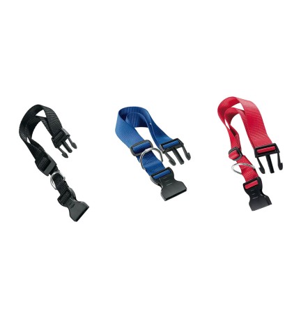 COLLARE PER CANE 'CLUB C' mm 30 / 44 x 15 - blu
